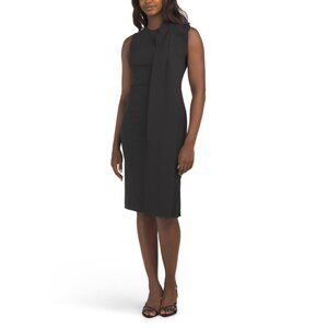KAY UNGER Flint Naomi Sleeveless Cocktail Midi Dress
